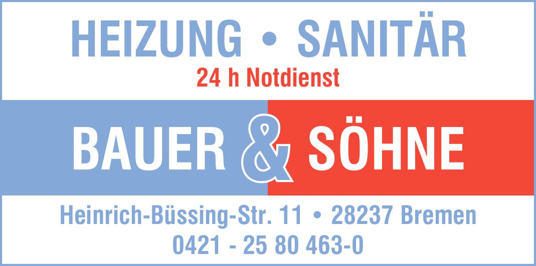 Bauer & Söhne GmbH Logo